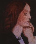 Dante Gabriel Rossetti Portrait of Elizabeth Siddal oil painting